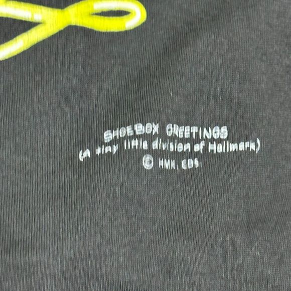 Vintage I Love Country Music T-Shirt Adult Extra Large Black‎ Shoe Box Hallmark - Picture 4 of 8